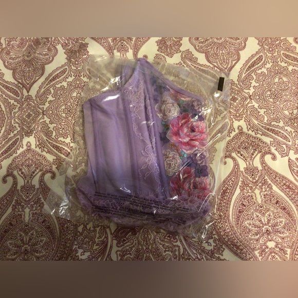 NWT VS Dream Angels Floral Embroidery Corset Top - Picture 5 of 7